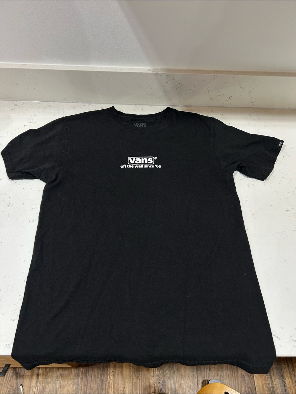 Vans Black Graphic Logo Tee - Picture 4 of 5